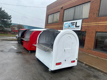 CAEL’s 7′ Round Top Mobile Food Cart