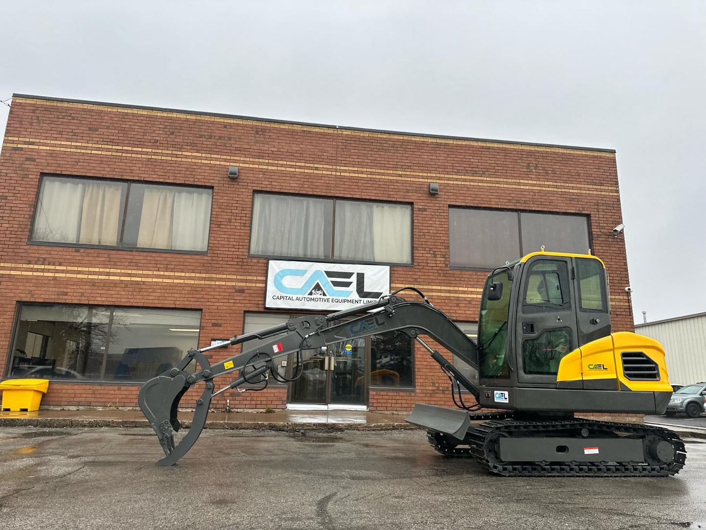 Mini Excavator 4 ton with Kubota/Yanmar engine with cab