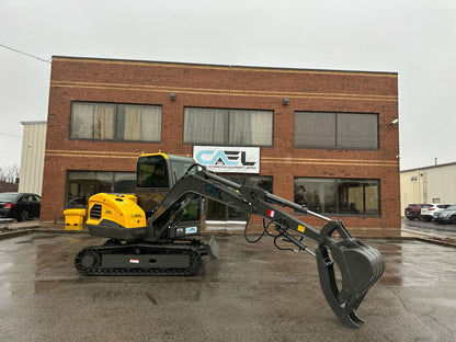 Mini Excavator 4 ton with Kubota/Yanmar engine with cab