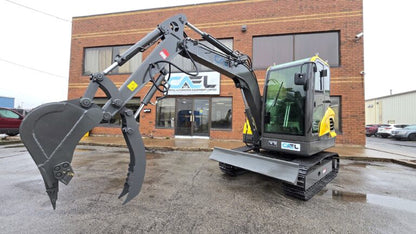 Mini Excavator 4 ton with Kubota/Yanmar engine with cab