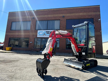 Mini Excavator 1.3T with Briggs and Stratton Cab (EX13BS-C)