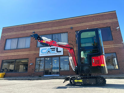 Mini Excavator 1T with Briggs & Stratton Cab (EX1BS-C)