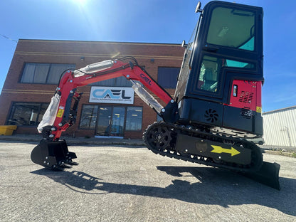 Mini Excavator 1T with Briggs & Stratton Cab (EX1BS-C)