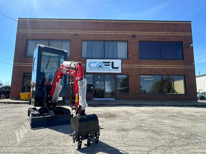 Mini Excavator 1.3T with Briggs and Stratton Cab (EX13BS-C)