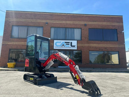 Mini Excavator 1T with Briggs & Stratton Cab (EX1BS-C)