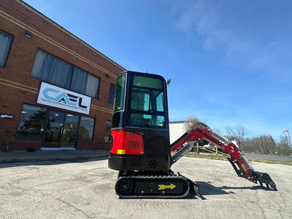 Mini Excavator 1T with Briggs & Stratton Cab (EX1BS-C)