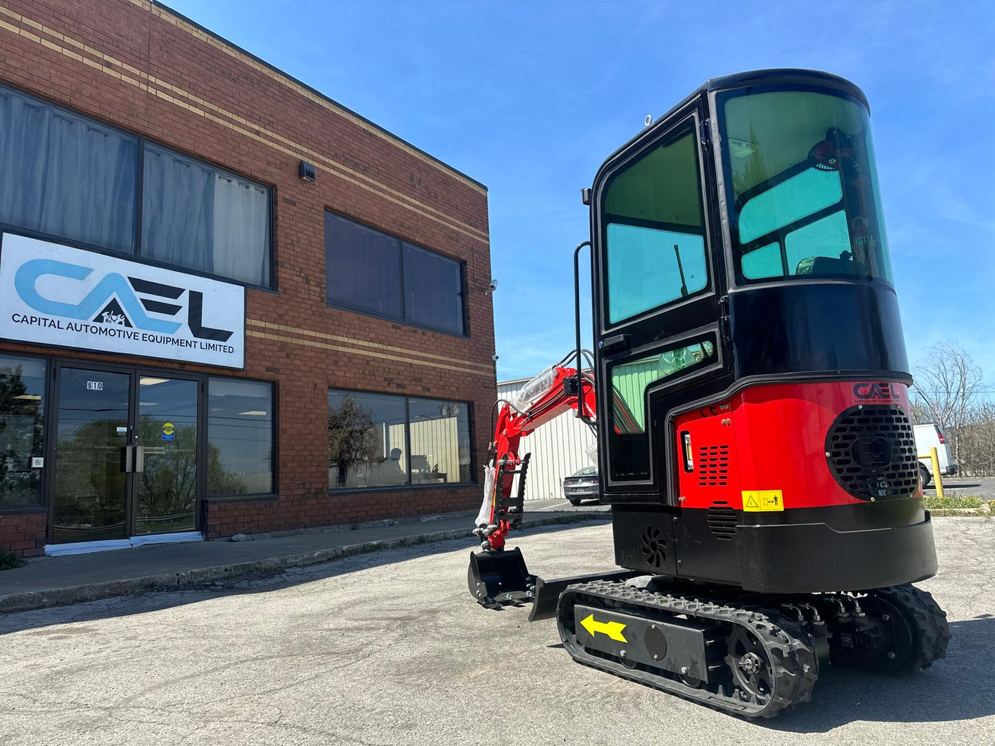 Mini Excavator 1T with Briggs & Stratton Cab (EX1BS-C)