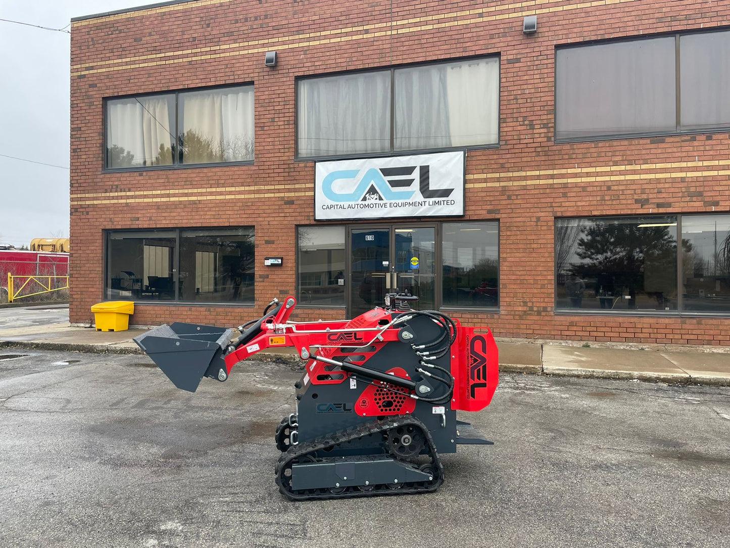 Mini Skid Steer with Tracks (14HP-B&S Engine)