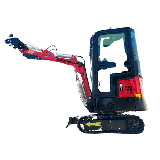 Mini Excavator 1.3T with Briggs and Stratton Cab (EX13BS-C)