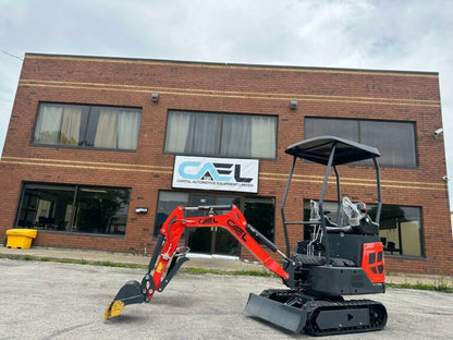 Mini Excavator 1.3T with B&S engine, Hydraulic Thumb & Swing boom & side controls
