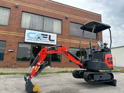 Mini Excavator 1.3T with B&S engine, Hydraulic Thumb & Swing boom & side controls