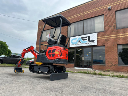 Mini Excavator 1.3T with B&S engine, Hydraulic Thumb & Swing boom & side controls