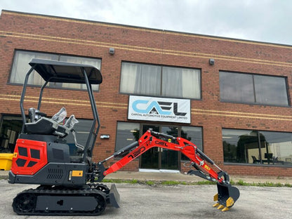 Mini Excavator 1.3T with B&S engine, Hydraulic Thumb & Swing boom & side controls