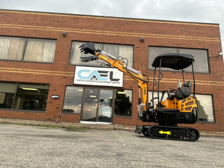 Mini Excavator 1.5T With B&S Engine, Swing boom, Hydraulic Thumb (EX15BS-AD)