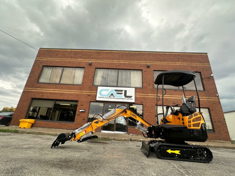 Mini Excavator 1.5T With B&S Engine, Swing boom, Hydraulic Thumb (EX15BS-AD)
