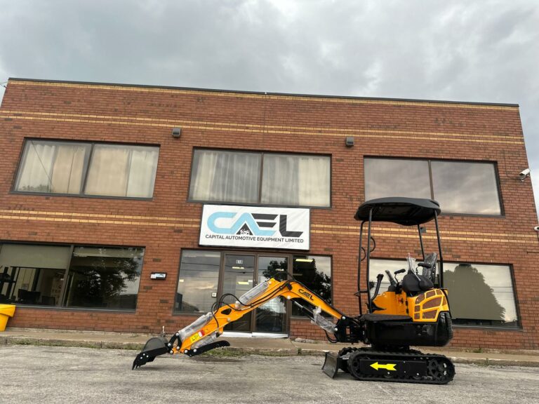 Mini Excavator 1.5T With B&S Engine, Swing boom, Hydraulic Thumb (EX15BS-AD)