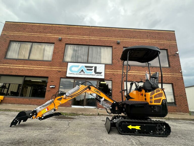 Mini Excavator 1.5T With B&S Engine, Swing boom, Hydraulic Thumb (EX15BS-AD)