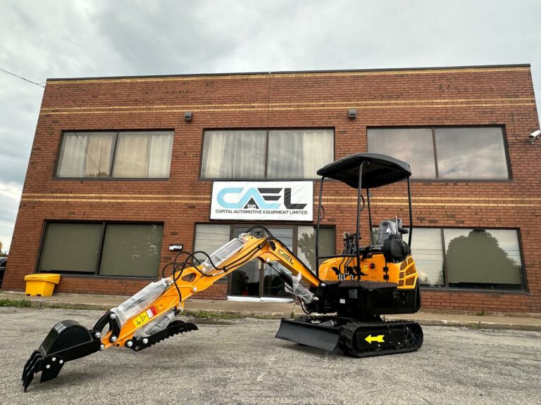 Mini Excavator 1.5T With B&S Engine, Swing boom, Hydraulic Thumb (EX15BS-AD)