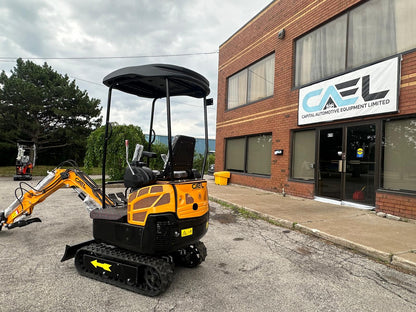 Mini Excavator 1.5T With B&S Engine, Swing boom, Hydraulic Thumb (EX15BS-AD)