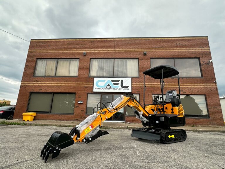 Mini Excavator 1.5T With B&S Engine, Swing boom, Hydraulic Thumb (EX15BS-AD)