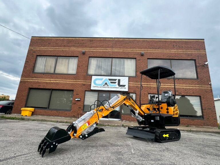 Mini Excavator 1.5T With B&S Engine, Swing boom, Hydraulic Thumb (EX15BS-AD)