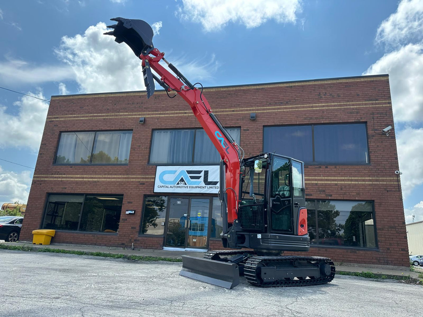 CAEL 4 ton zero turn Excavator hydraulic thumb & swing boom (EX4ZT-KB)