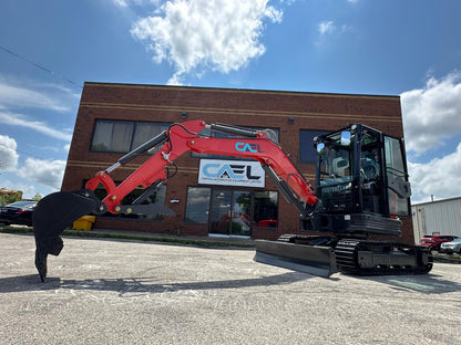 CAEL 4 ton zero turn Excavator hydraulic thumb & swing boom (EX4ZT-KB)