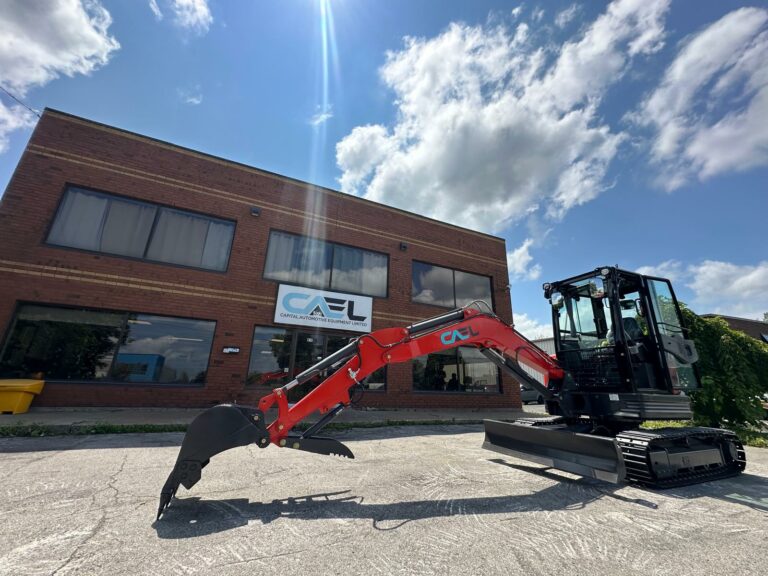 CAEL 4 ton zero turn Excavator hydraulic thumb & swing boom (EX4ZT-KB)