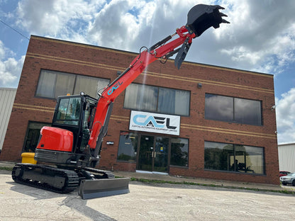 CAEL 4 ton zero turn Excavator hydraulic thumb & swing boom (EX4ZT-KB)