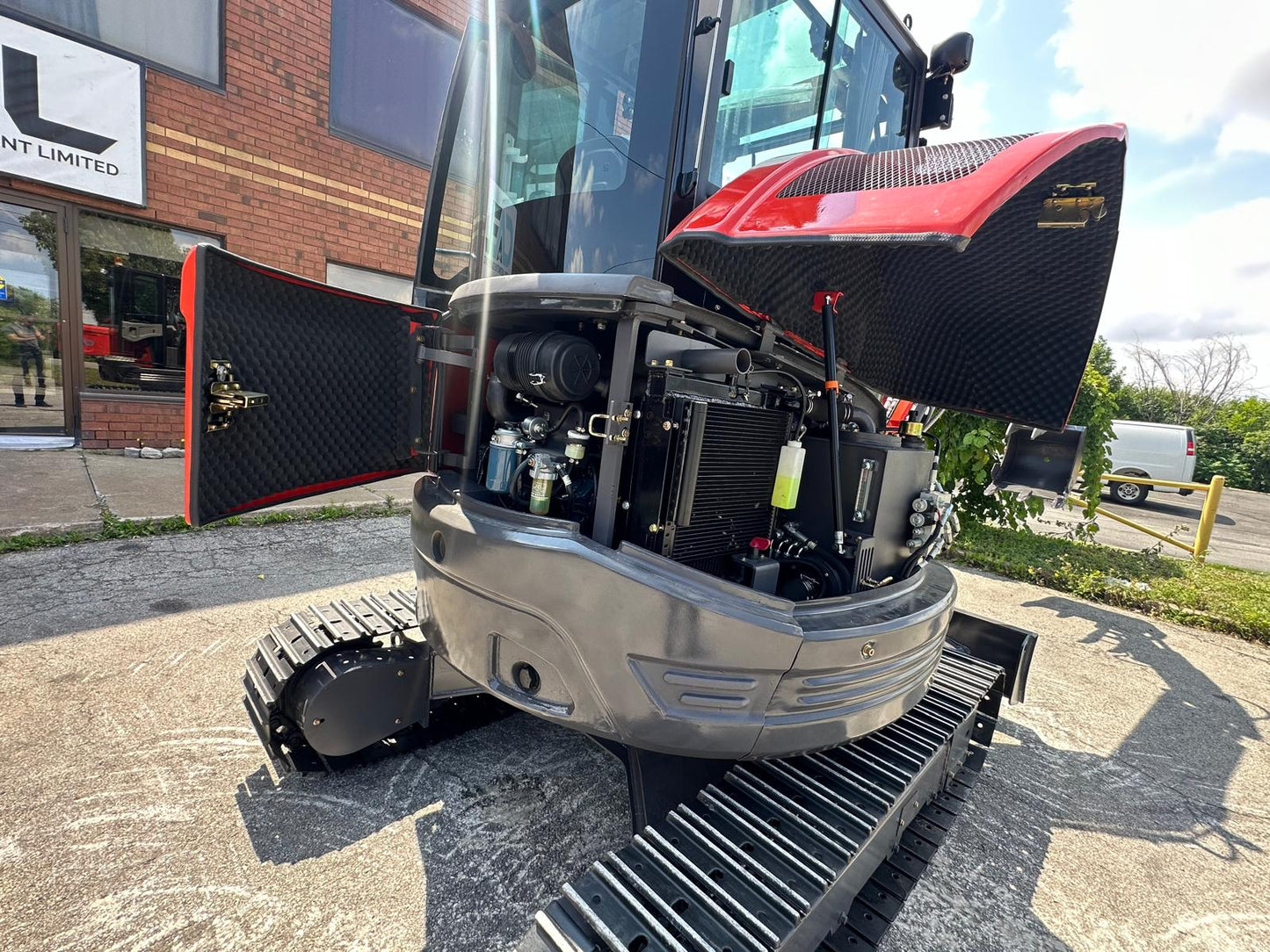 CAEL 4 ton zero turn Excavator hydraulic thumb & swing boom (EX4ZT-KB)
