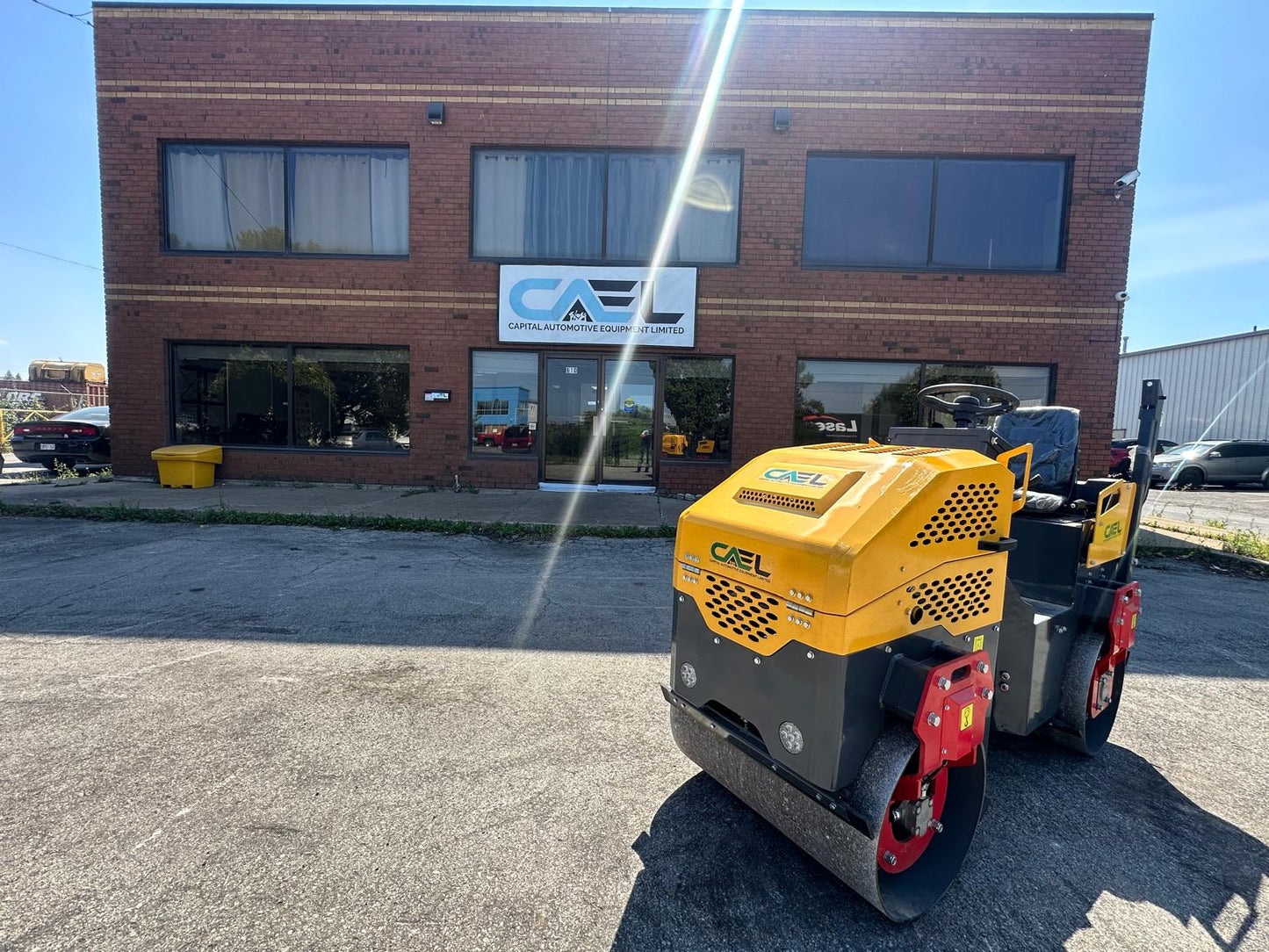 CAEL Vibratory Roller 2 ton with Kubota engine