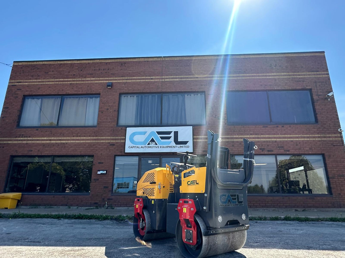CAEL Vibratory Roller 2 ton with Kubota engine