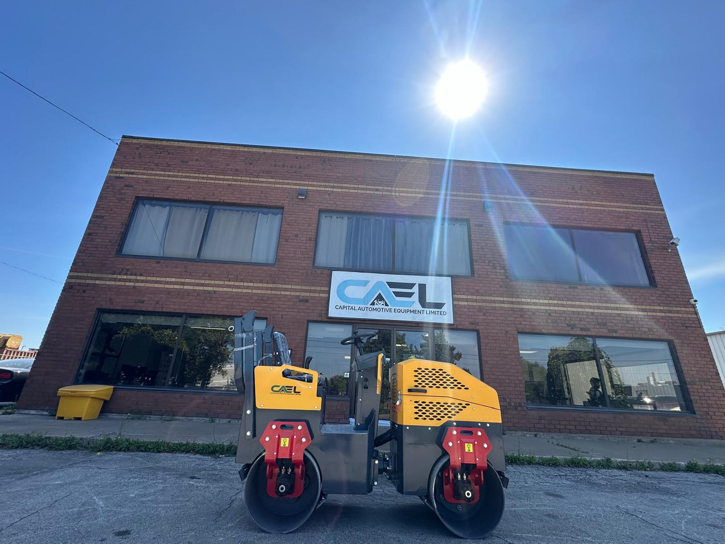 CAEL Vibratory Roller 2 ton with Kubota engine