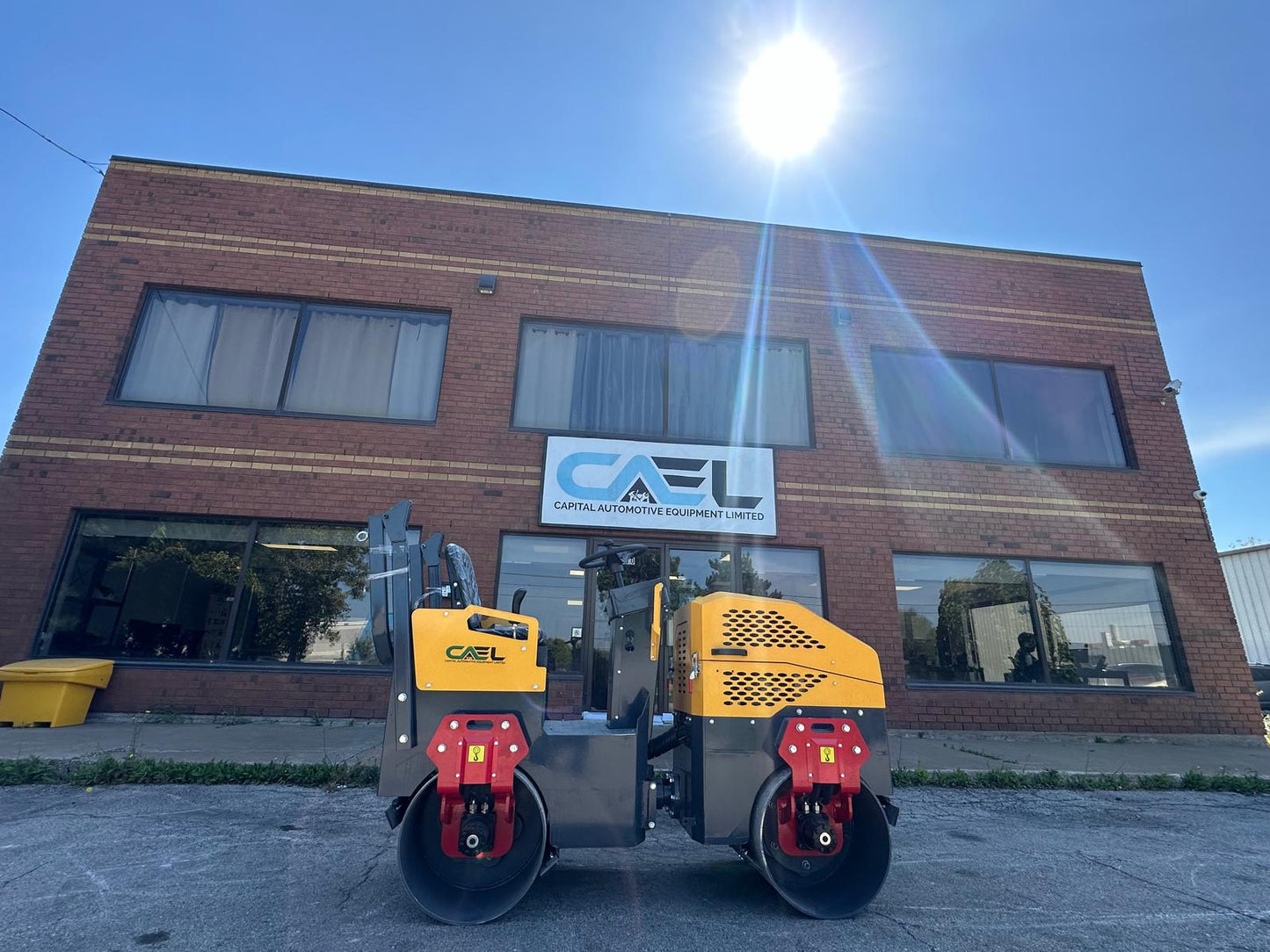 CAEL Vibratory Roller 2 ton with Kubota engine