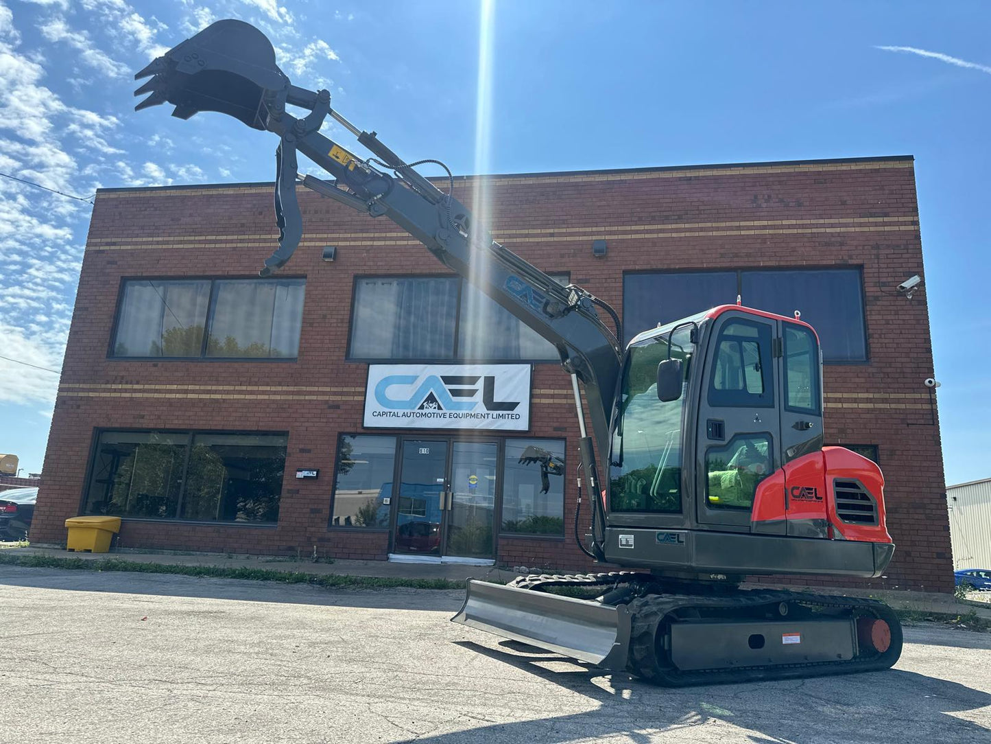Mini Excavator 4 ton with Kubota/Yanmar engine with cab
