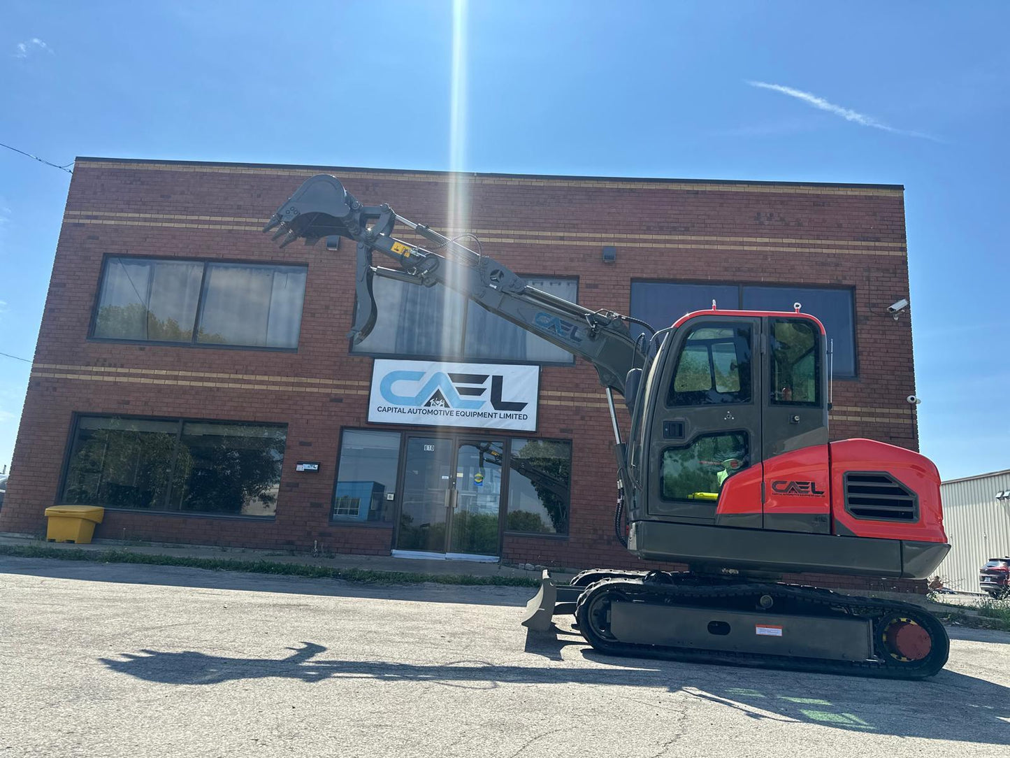 Mini Excavator 4 ton with Kubota/Yanmar engine with cab