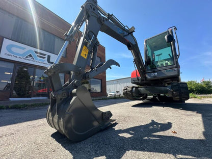Mini Excavator 4 ton with Kubota/Yanmar engine with cab