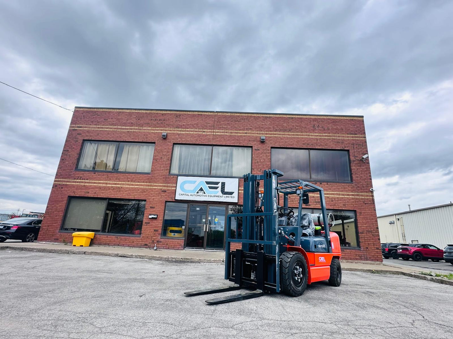 CAEL Forklift LPG 3.5 Ton with 3 stage side shift