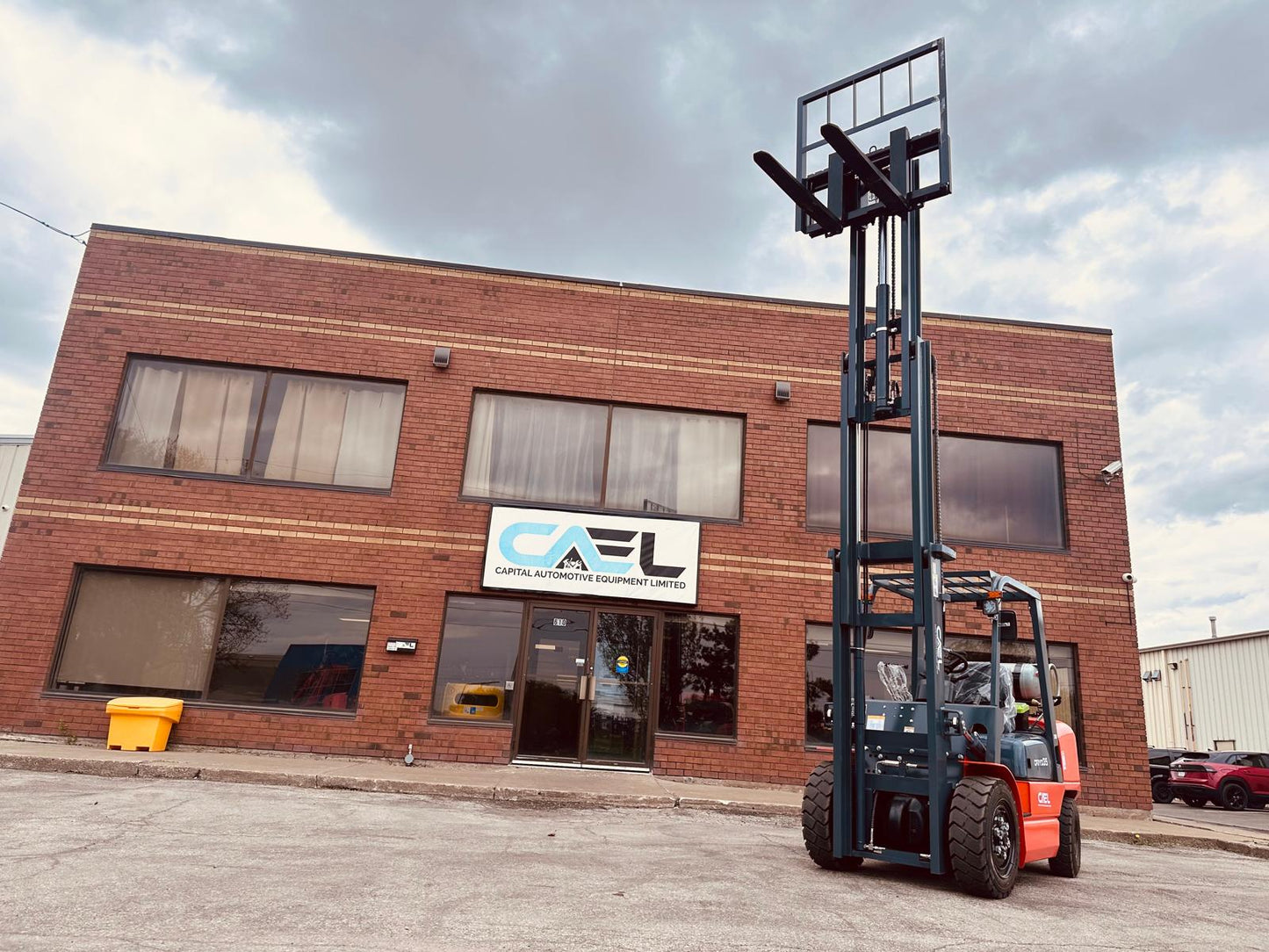 CAEL Forklift LPG 3 Ton with 3 stage side shift
