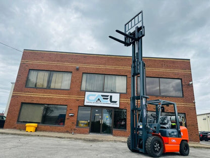 CAEL Forklift LPG 2 Ton with 3 stage side shift