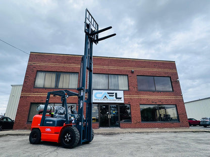 CAEL Forklift LPG 3 Ton with 3 stage side shift