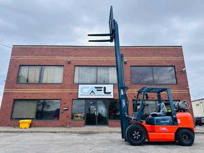 CAEL Forklift LPG 4 ton with 3 stage side shift
