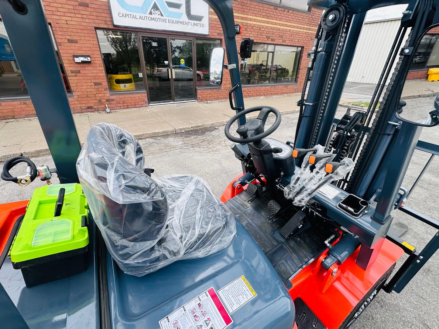 CAEL Forklift LPG 3.5 Ton with 3 stage side shift