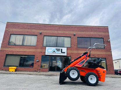 Mini chargeuse sur pneus avec chargeuse compacte