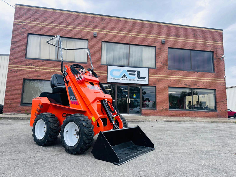 Mini chargeuse sur pneus avec chargeuse compacte