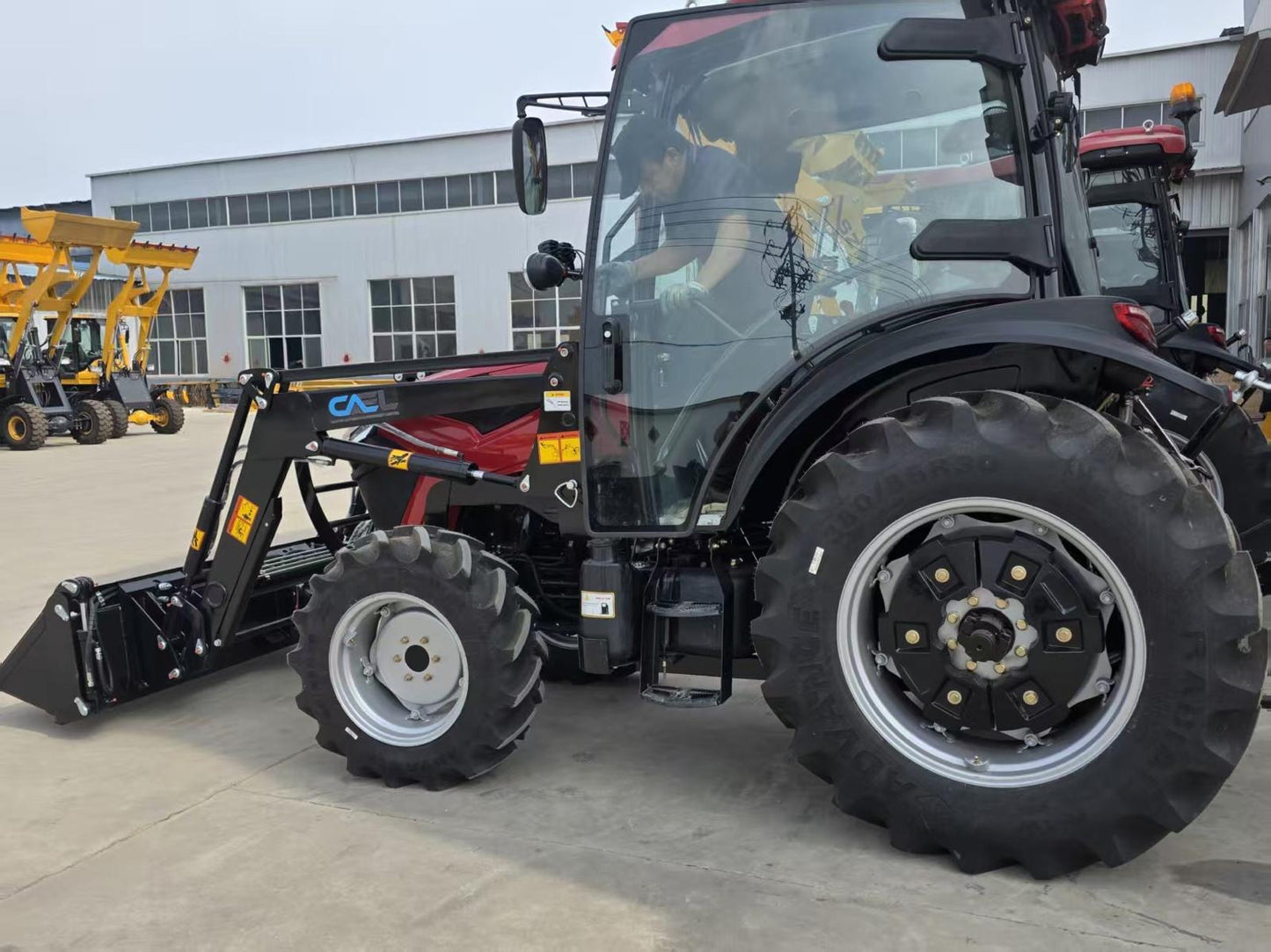 Tractor Loader with Cab 75 HP