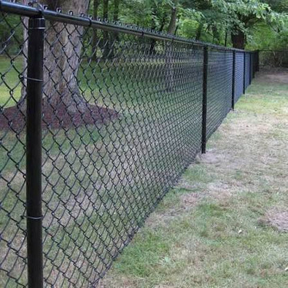 CAEL 5FT Chain Link Fence System – 250 Linear Feet with Dual Gates