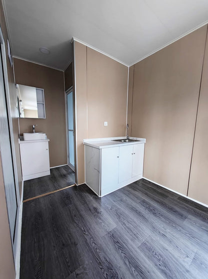 CAEL 40FT Turnkey Mobile Office Cabin with Off-Grid Water System, Insulated Walls & Fully Wired Interior (CAEL-MOC40-OGW-25A)