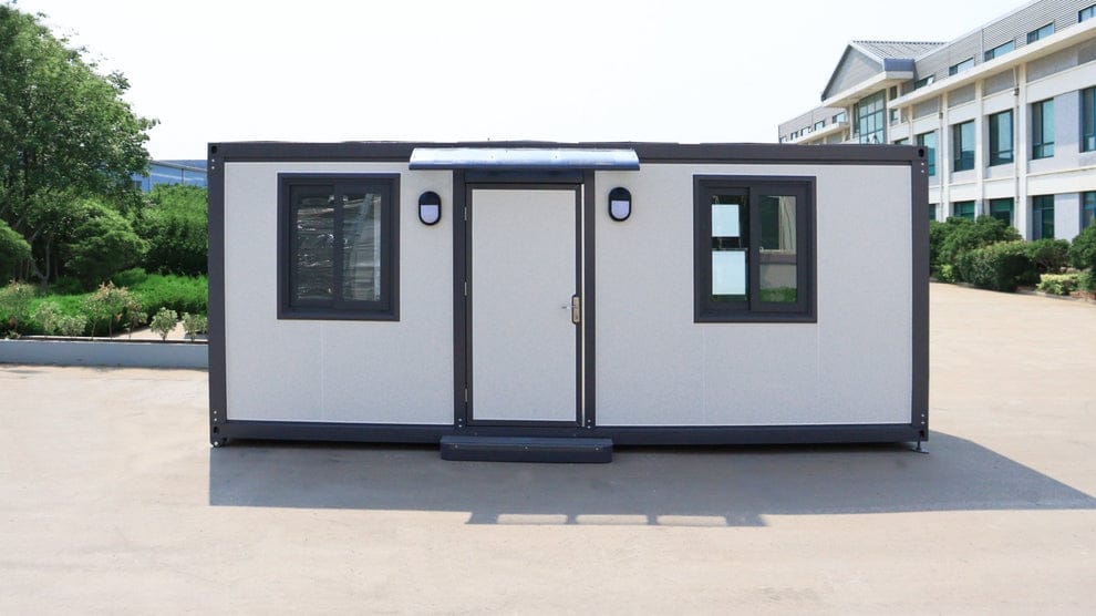 CAEL 20FT Mobile Office Cabin with Bedroom, Bathroom &amp; Kitchen (CAEL-MOC20-BBK-110V)