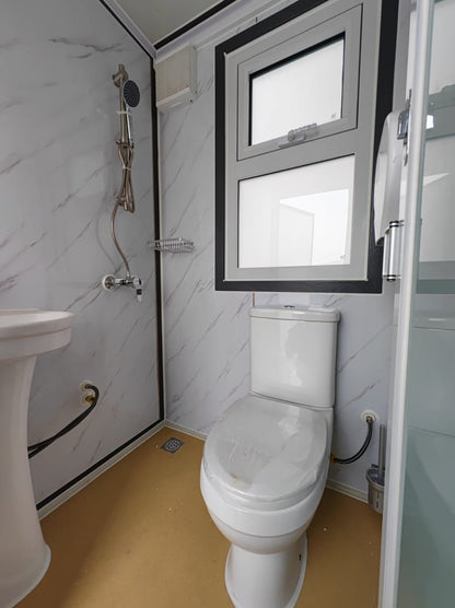 CAEL 20FT Mobile Office Cabin with Bedroom, Bathroom &amp; Kitchen (CAEL-MOC20-BBK-110V)